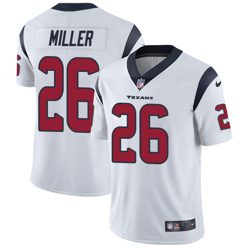 Nike Texans #26 Lamar Miller White Youth Stitched NFL Vapor Untouchable Limited Jersey